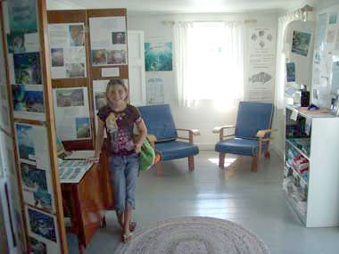 Inside Capt Roberts House.