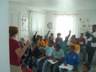 Nassau school group.